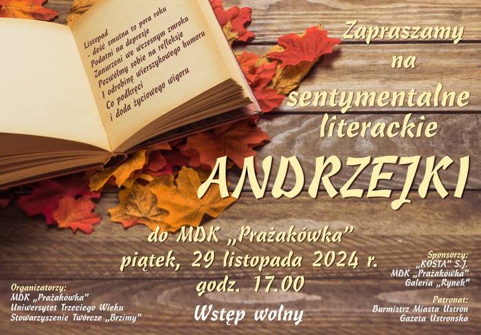 Sentymentalne literackie Andrzejki